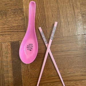 Anti Social Social Club Soup Ladle and Chopsticks